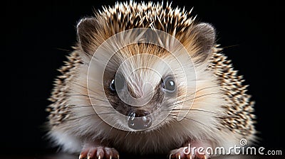 Exotic Hedgehog A Stunning Uhd Image In The Style Of John Wilhelm Stock Photo
