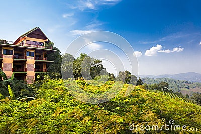 Exotic travels and adventures .Thailand trip.Chiang Mai landmarks Stock Photo