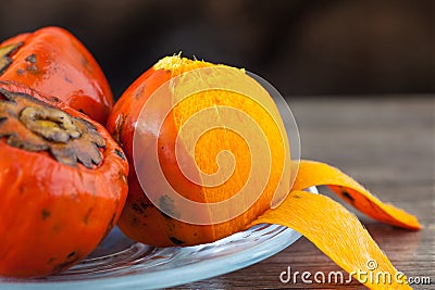 Exotic tropical fruit of Bactris gasipaes palm tree called chontaduro Stock Photo