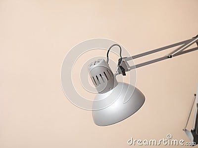 Expandable electric lamp Stock Photo
