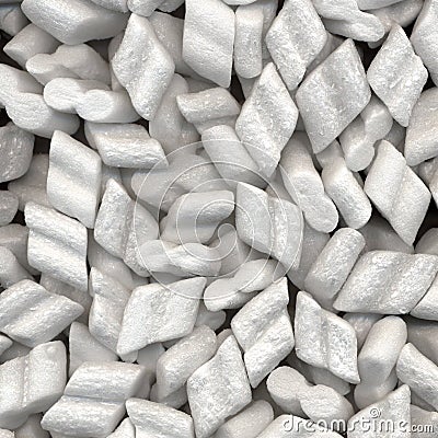 Expanded polystyrene Stock Photo