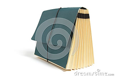 Expanding File Wallet Stock Photo