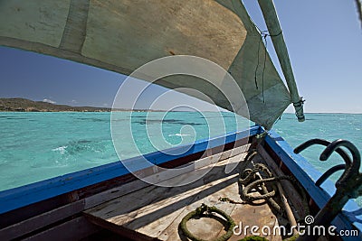 Expedition in the region of ramena madagascar Stock Photo