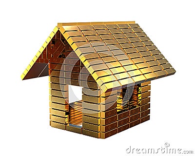 Expensive house concept Stock Photo