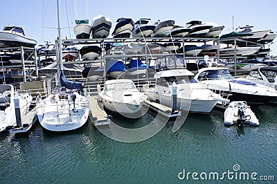 Expensive Speedboats Editorial Stock Photo