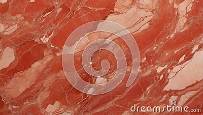 Bold Elegance: Rojo Alicante Marble's Eye-Catching Aura. AI Generate Stock Photo