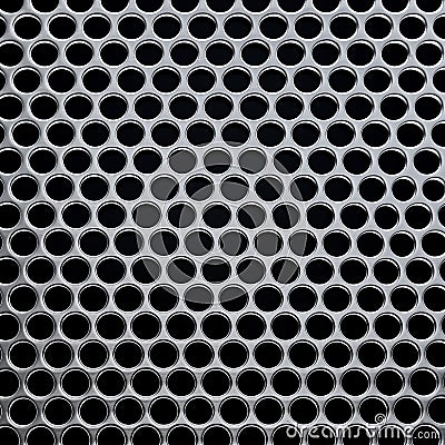 Precision in Pattern: Hexagonal Harmony Stock Photo