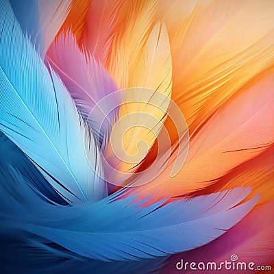 Feathery Mirage Stock Photo