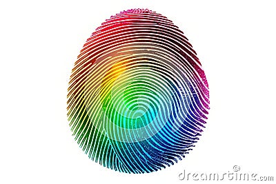 Advanced Fingerprint Biometric Scanning System CuttingEdge Security and Identity Verification for Enhanced Protection Stock Photo