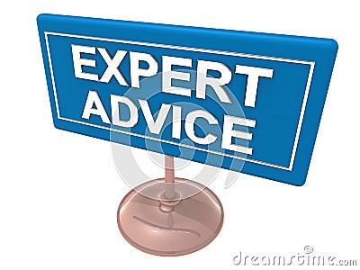 Expert advice Stock Photo