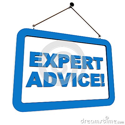 Expert advice Stock Photo