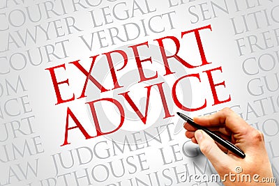Expert advice Stock Photo