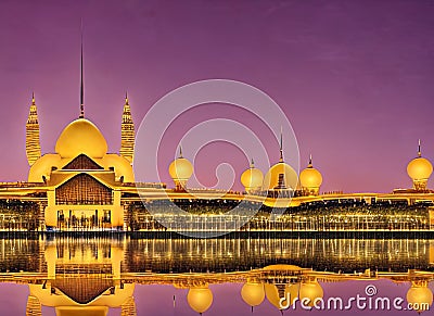 Putrajaya, Putrajaya, Malaysia. Generative AI. Stock Photo