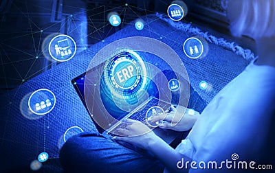 Expert Open ERP Developers Stock Photo
