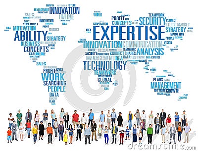 Expertise Career Job Profession Occupation Concept Stock Photo