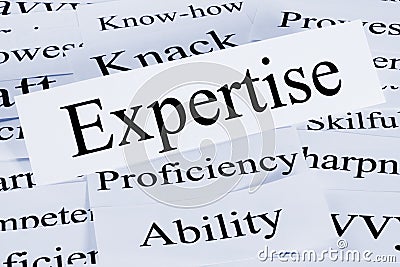 Expertise Concept Stock Photo