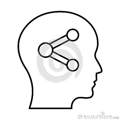 Expertise, share ability Vector Icon which can easily modify Vector Illustration