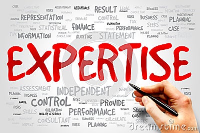 EXPERTISE Stock Photo