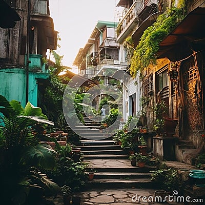 Explore the Enigmatic Charms of Manila: An Unveiling of Hidden Secrets Stock Photo