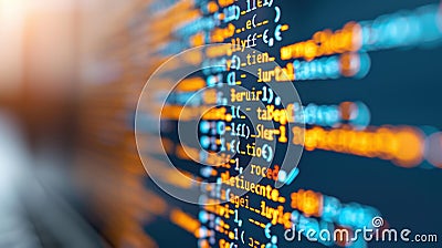 Explore the future of coding with our innovative programming techniques that reshape software development landscapes Stock Photo
