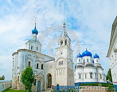 The grounds of Bogolyubsky Monastery, Bogolyubovo, Russia Stock Photo