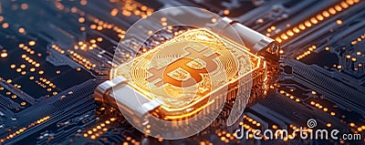 Explore revolutionary blockchain-powered security within virtual wallets, safeguarding digital assets against evolving threats Stock Photo