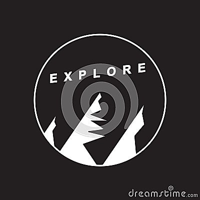 Explore Travel Graphic Icon Concept Vector Illustration