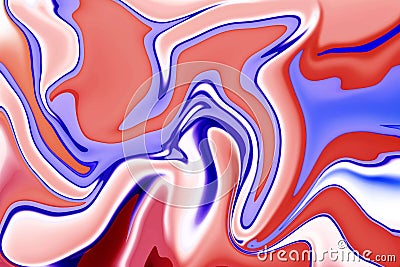 exploring the artistry of fluid motion and colors in liquid paper marbling paint background, showcasing fluid painting abstract Stock Photo