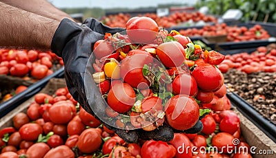 Exploring Biodiversity-Focused Composting Methods for Sustainable Vegetable Ecosystems A Visual Guide to Innovative Techniques and Stock Photo