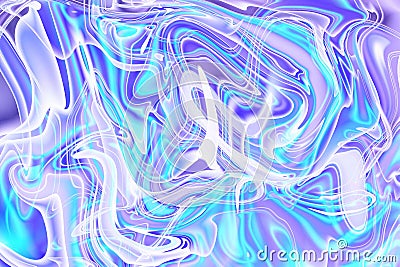 exploring the dynamic spectrum of artistic creativity abstract multicolored paint background acrylic texture with marble pattern Stock Photo