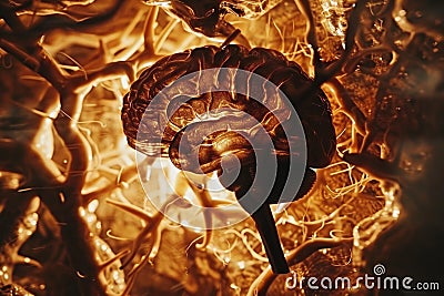 Exploring the fascinating field of neurology understanding the brain and nervous system Stock Photo