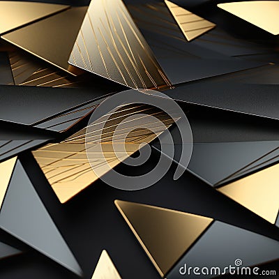 Exploring Geometric Shapes and Patterns AI Generated Cartoon Illustration