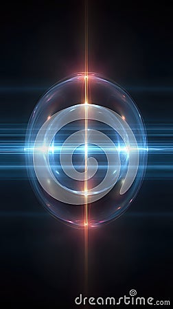Exploring the intriguing hypothesis of space time in quantum mechanics and gravity theory Stock Photo