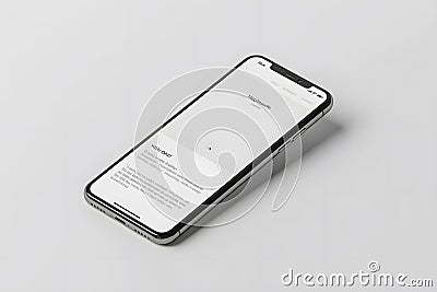 Exploring Mobile Interface Design, A Comprehensive Guide to User Experience and Modern Aesthetics, Featuring Smooth Stock Photo