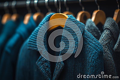 Exploring personal data encryption through interconnected textile art forms Stock Photo