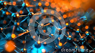 Exploring quantum weirdness in new materials that challenge conventional physics principles and expand scientific Stock Photo