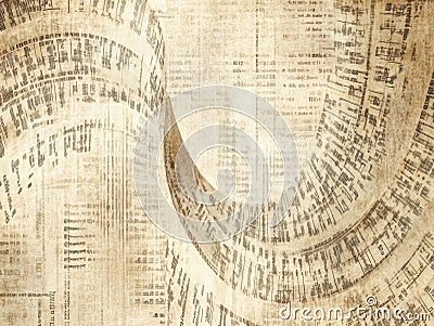 Exploring swirling patterns of abstract text and symbols Stock Photo