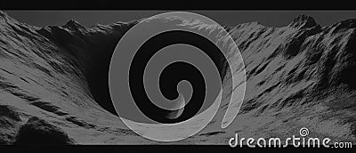 Exploring the swirling vortex and texture of interdimensional portals in distorted reality Stock Photo