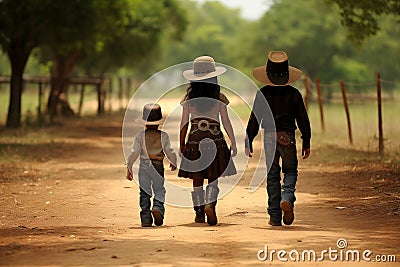 Exploring unique family dynamics for a deeper understanding of unconventional relationships Stock Photo