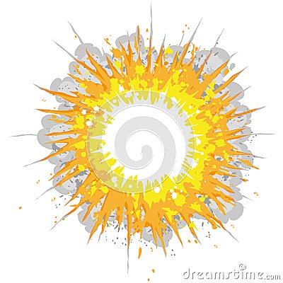 Explosion Vector Illustration