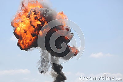 Explosion Stock Photo