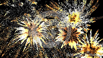 Explosiontomtebloss royaltyfri illustrationer Explosiontomtebloss royaltyfri illustrationer