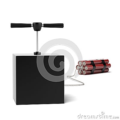 Explosive Dynamite Stock Photo