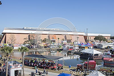 Expo Hall, Florida State Fairgrounds Editorial Stock Photo