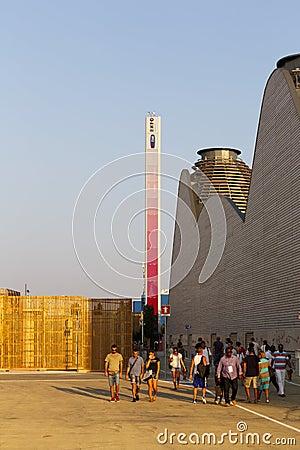 Expo 2015 Milan - Italy Editorial Stock Photo