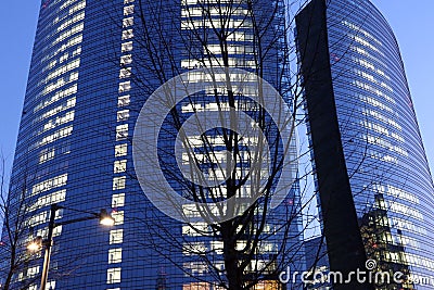 Expo2015 milan,milan,cesar pelli tower Stock Photo