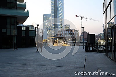 Expo2015 milan,milan,new part of the city Stock Photo