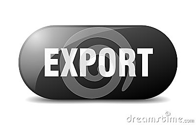 export button. export sign. key. push button. Vector Illustration