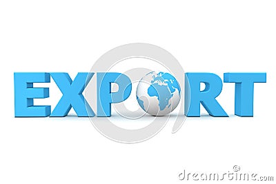 Export World Stock Photo