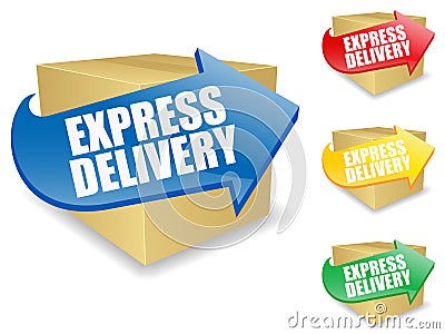 Express Delivery Icon Vector Illustration